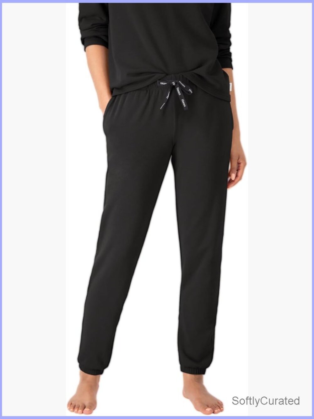 Lightweight French Terry Joggers, Lounge Pants, 28in Inseam, Deep Pockets